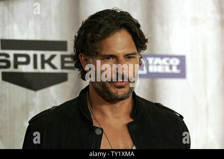 Attore Joe Manganiello arriva per Spike TV Scream Awards presso gli Universal Studios di Los Angeles il 15 ottobre 2011. UPI/Jonathan Alcorn Foto Stock