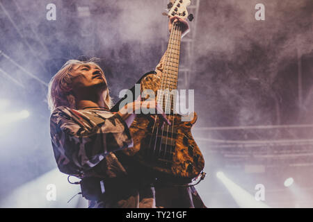 Uno Ok Rock in concerto al Fabrique di Milano foto di Claudia Mazza Foto Stock