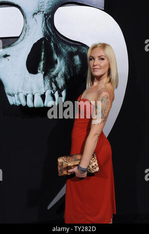 Country Rock attore serbo Lee assiste la premiere del film thriller " destinazione finale 5', al Grauman's Chinese Theater, nella sezione di Hollywood di Los Angeles il 10 agosto 2011. UPI/Jim Ruymen Foto Stock