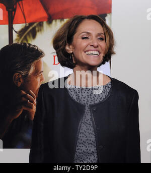 L'attrice Amy Brenneman assiste la premiere del motion picture commedia drammatica 'i discendenti', alla Academy of Motion Picture Arts & Sciences, in Beverly Hills il 15 novembre 2011. UPI/Jim Ruymen Foto Stock