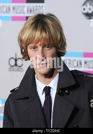 Attore Gabriel Mann arriva al trentanovesimo American Music Awards presso il Nokia Theatre di Los Angeles il 20 novembre 2011. UPI/Jim Ruymen Foto Stock