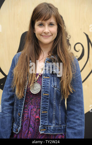 Kellie Martin assiste l' ultima notte ho nuotato con un Mermaid' Earth Day evento presso la Comunità Annenberg Beach House in Santa Monica, in California, il 22 aprile 2012. UPI/Fil McCarten Foto Stock