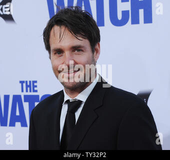 Sarà forte, un membro del cast in motion picture sci-fi commedia "guardia", assiste la premiere del film in corrispondenza di Grauman's Chinese Theater nella sezione di Hollywood di Los Angeles il 23 luglio 2012. UPI/Jim Ruymen Foto Stock