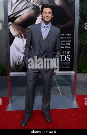 Ben Barnes, un membro del cast in motion picture il dramma romantico " le parole ", assiste la premiere del film al Arclight Glossari Affini Cupola della sezione di Hollywood di Los Angeles il 4 agosto 2012. UPI/Jim Ruymen Foto Stock