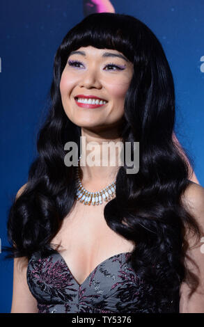 L'attrice Hong Chau assiste la premiere del motion picture drama criminalità "vizio intrinseco' a TCL teatro cinese nella sezione di Hollywood di Los Angeles il 10 dicembre 2014. Trama: Nel 1970, farmaco-alimentato Los Angeles detective Larry 'Doc' Sportello indaga la scomparsa di un ex fidanzata. UPI/Jim Ruymen Foto Stock