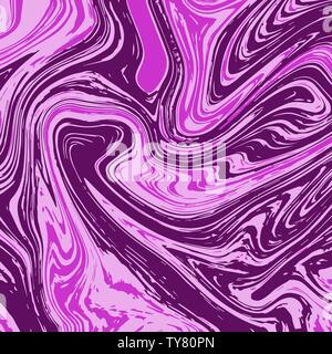 Rosa e viola vettore in marmo texture. Abstract background. Illustrazione Vettoriale