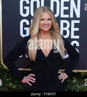 Personalità televisiva Nancy O'Dell assiste la 76th Annuale di Golden Globe Awards presso il Beverly Hilton Hotel di Beverly Hills, la California il 6 gennaio 2019. Foto di Jim Ruymen/UPI Foto Stock