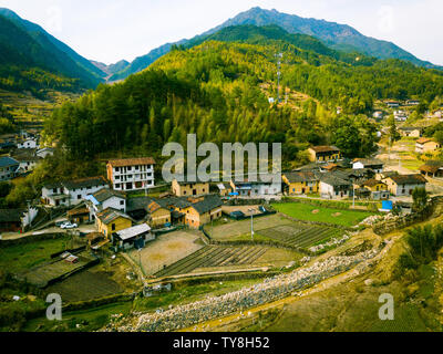 Lishui borgo antico Foto Stock