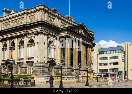 Le sessioni di Country House, William Brown Street, Liverpool. Le sessioni della contea di casa fu costruita tra il 1882 e il 1884 per alloggiare il quarto di sessioni. Foto Stock