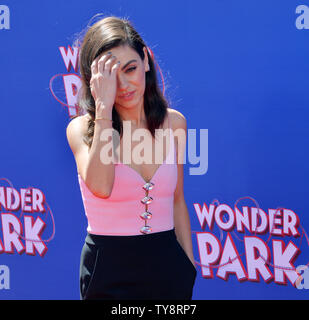 Membro del cast Mila Kunis, la voce di Greta nel movimento animato commedia immagine 'Wonder Park' assiste la premiere del film al Regency Bruin Theater di Westwood sezione di Los Angeles il 10 marzo 2019. Trama: giugno, un ottimistico, fantasiosa ragazza, scopre un incredibile parco dei divertimenti chiamato Wonderland nascosti nei boschi. Il parco è pieno di fantastiche passeggiate e parlare, funny animals - solo il parco è in disordine. Giugno scopre presto il parco è venuto dalla sua immaginazione e lei è il solo che possa risolvere il problema in modo che le bande insieme con gli animali per salvare questo luogo magico Foto Stock