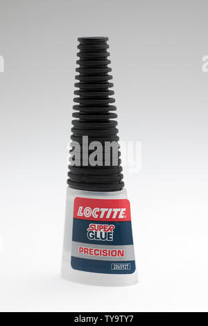 Loctite colla super precision Foto Stock