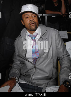 Artista americano Shaggy assiste la Julien Macdonald's collezione primavera/estate mostra a Londra la settimana della moda di Londra il 16 settembre 2007. (UPI foto/Rune Hellestad) Foto Stock