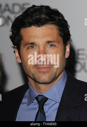 Attore americano Patrick Dempsey assiste lo screening di 'Made d' onore al Soho Hotel di Londra il 21 aprile 2008. (UPI foto/Rune Hellestad) Foto Stock