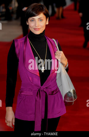 La cantante australiana Natalie Imbruglia assiste la premiere di "Che cosa accade a Vegas' di Odeon Leicester Square a Londra il 22 aprile 2008. (UPI foto/Rune Hellestad) Foto Stock