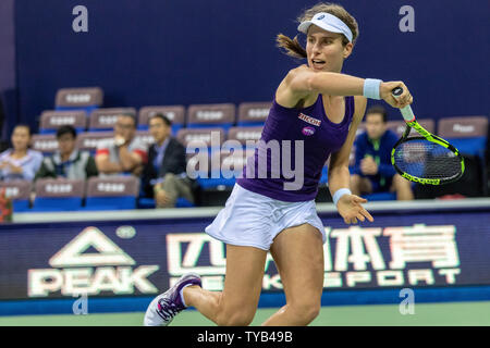 Johanna Konta, un famoso British di tennis femminile player. Foto Stock