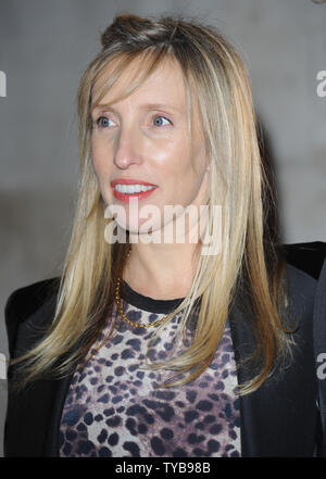 L'artista inglese/ regista Sam Taylor Wood assiste la "BFI London Film Festival Awards' a LSO St Lukes a Londra il 26 ottobre 2011. UPI/Rune Hellestad Foto Stock