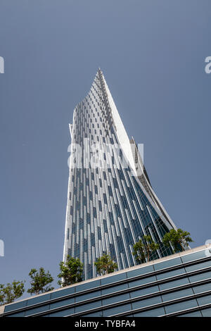 Il lussuoso hotel a 5 stelle Hotel in palissandro su Al Maryah Isola, Abu Dhabi, Emirati Arabi Uniti Foto Stock