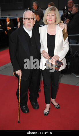 Artista inglese Peter Blake assiste la GQ Men of the Year Awards presso la Royal Opera House di Londra il 8 settembre 2015. Foto di Paul Treadway/UPI. Foto Stock