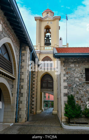 Glockenturm, Kloster Kykkos, Zypern Foto Stock