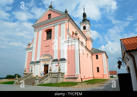 Ex monastero camaldolese, sulla penisola di Wigry lake, Podlasie, Polonia Foto Stock