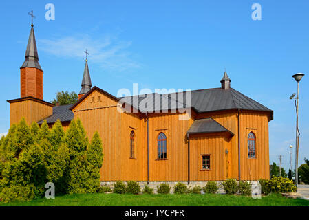 Sacro Cuore di Gesù chiesa, Jeleniewo, Podlasie, Polonia Foto Stock