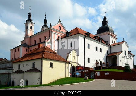 Ex monastero camaldolese, sulla penisola di Wigry lake, Podlasie, Polonia Foto Stock