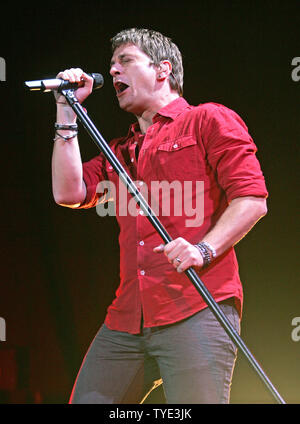 Rob Thomas esegue in concerto al Seminole Hard Rock Hotel & Casino in Hollywood Florida il 23 settembre 2009. UPI/Michael Bush Foto Stock