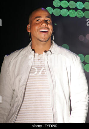 Anthony 'Romeo Santos cantante di Aventura esegue al Seminole Hard Rock Hotel & Casino in Hollywood Florida il 6 luglio 2010. UPI/Michael Bush Foto Stock