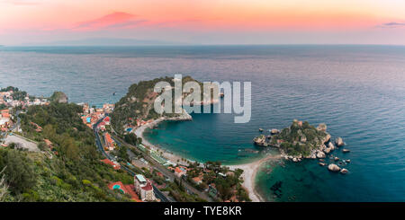 Etna al tramonto, Sicilia, Italia Foto Stock