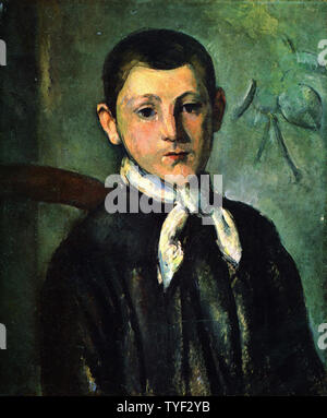 Paul Cézanne - Ritratto di Luigi Guillaume C 1880 Foto Stock