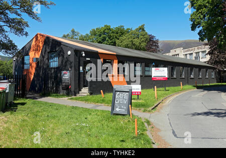 Derwent Pencil Museum Exterior in estate Keswick Cumbria Inghilterra Regno Unito GB Gran Bretagna Foto Stock