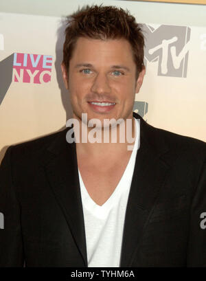 Nick Lachey arriva al Radio City Music Hall di New York per il 2006 MTV Video Music Awards tenutasi il 31 agosto 2006. (UPI foto/Ezio Petersen) Foto Stock