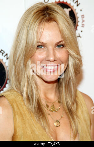 L'attrice Andrea Roth arriva per la serata di apertura della nuova casa in stile ristorante barbeque "southern ospitalità' nella città di New York il 18 luglio 2007. (UPI foto/Sylvain Gaboury) Foto Stock