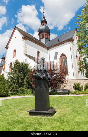 Il famoso monastero eberbach offrono nei pressi di eltville Hesse in Germania Foto Stock