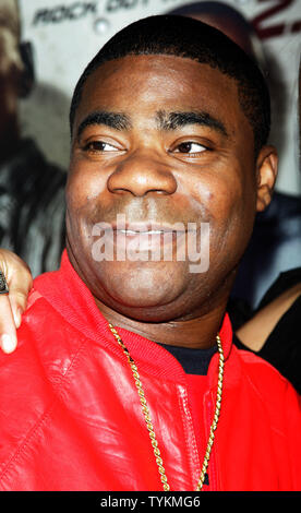 Tracy Morgan arriva per il 'Cop Out' Premiere a AMC Loews Lincoln Square Theatre di New York il 22 febbraio 2010. UPI /Laura Cavanaugh Foto Stock