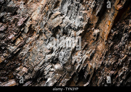 Tessitura della pietra closeup background closeup Foto Stock