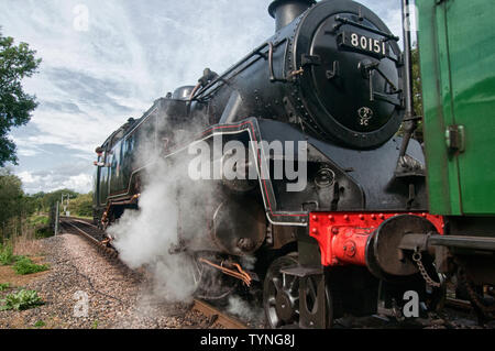 Ferrovia Bluebell, Sheffield Park Foto Stock