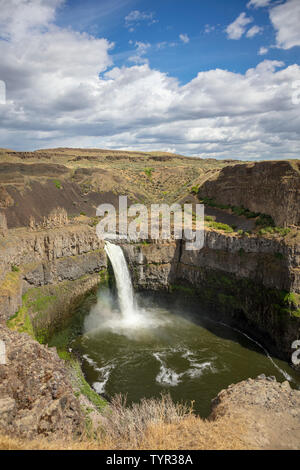 Palouse Falls, Palouse River, vicino a Snake River, a sud-est dello Stato di Washington, USA Foto Stock