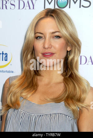 Kate Hudson arriva al Mamarazzi Screening di 'Maltri del giorno' a Elinor Bunin Munroe Film Centre on April 28, 2016 in New York City. Foto di Dennis Van Tine/UPI Foto Stock