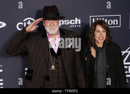 Mick Fleetwood arriva sul tappeto rosso al 34th annuale di Rock and Roll Hall of Fame di cerimonie di induzione presso Barclays Center a New York City il 29 marzo 2019. Il Rock and Roll Hall of Fame inductees 2019 sono Radiohead, Janet Jackson, Stevie Nicks, Def Leppard, la cura, Roxy Music e gli zombie. Foto di Giovanni Angelillo/UPI Foto Stock