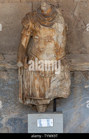 Statua di personificazione dell'Iliade Foto Stock