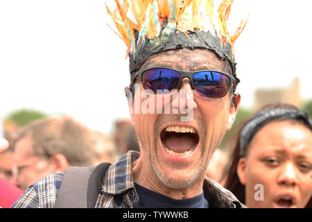 Londra, Regno Unito. Il 26 giugno 2019. Una lobby di massa di MP di tutto il case del Parlamento a Londra, organizzato dalla Coalizione di clima e più ecologici UK, premendo per più urgente e audace azione sul cambiamento climatico. Credito: Joe Kuis / Alamy News Foto Stock