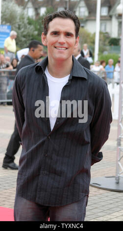 Attore Matt Dillon arriva per una proiezione del suo nuovo film 'crash' alla XXXI annuale degli American Film Festival di Deauville, Francia il 5 settembre 2005. (UPI foto/David Silpa) Foto Stock