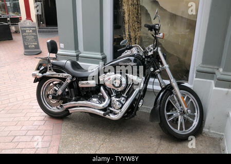 Harley Davidson Dyna Super Glide Custom Foto Stock