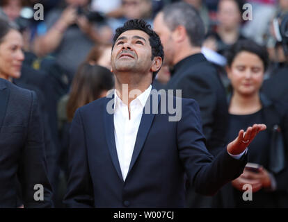 Jamel Debbouze arriva sul tappeto rosso prima della proiezione del film "Les Miserables' alla 72esima annuale internazionale di Cannes Film Festival di Cannes, Francia il 15 maggio 2019. Foto di David Silpa/UPI Foto Stock