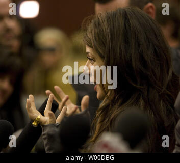 Marisa Tomei arriva per la prima mondiale di "Ciro' al 2010 Sundance Film Festival il 23 gennaio 2010 in Park City, Utah. UPI/Gary Caskey C... Foto Stock