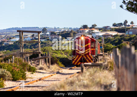 La 507 treno diesel la sostituzione del treno di increspatura tra Goolwa e Victor Harbor in Sud Australia il 26 giugno 2019 Foto Stock