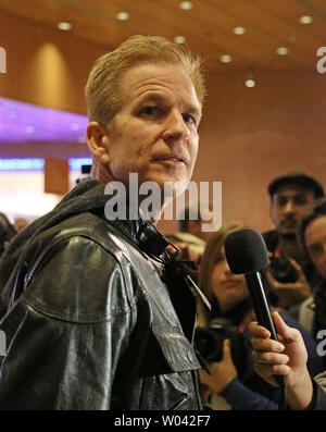 Matthew Modine arriva in corrispondenza della apertura di una mostra intitolata "Full Metal Jacket Diary Redux' durante la 7 Assemblea Roma Festival Internazionale del Film di Roma il 10 novembre 2012. UPI/David Silpa Foto Stock
