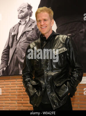 Matthew Modine arriva in corrispondenza della apertura di una mostra intitolata "Full Metal Jacket Diary Redux' durante la 7 Assemblea Roma Festival Internazionale del Film di Roma il 10 novembre 2012. UPI/David Silpa Foto Stock