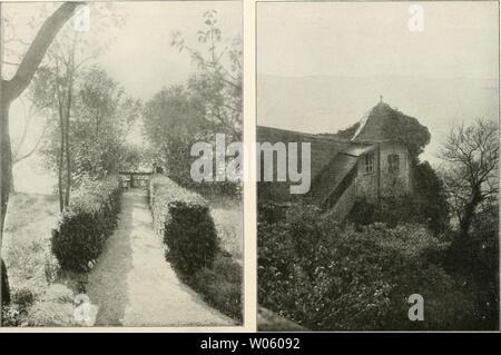 Immagine di archivio da pagina 369 di Die Gartenkunst (1899). Die Gartenkunst diegartenkunst15deut Anno: 1899 230 DIE GARTENKUNST. XV, 15 Lichtenberg: Das Gartenhaus auf der Bastion mit Blick auf den Odenwald. Lichtenberg: Ein Aussichtsplatz auf dem parete. Aufnahmen von L. F. Fuchs, München. 26. Hauptversammlung der "D, G. f. Q." a Breslavia vom 6.-12. Juli 1913. Von Q. Beitz, Cöln-Merheim. Ebenso Wie die Hauptversammlung des vorigen Jahres in guerra di Bonn die diesjährige in die Deutsche Gartenbauwoche eingefügt und erhielt dadurch einen Teil ihres besonderen Gepräges. Wie weit die dadurch erreichte M Foto Stock